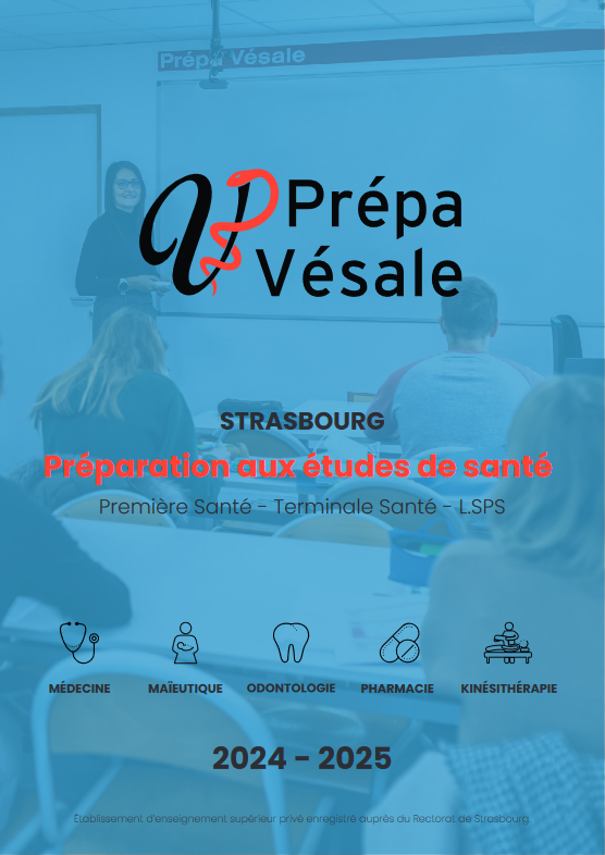 Exemplaire brochure Prépa Vésale
