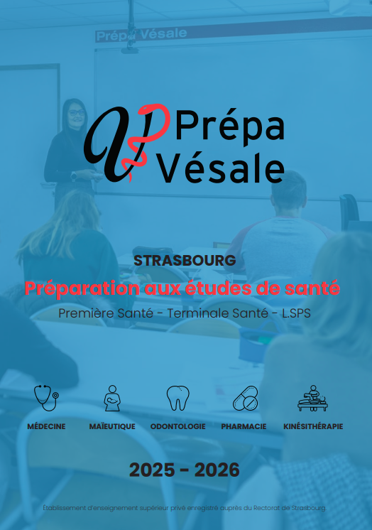 Exemplaire brochure Prépa Vésale